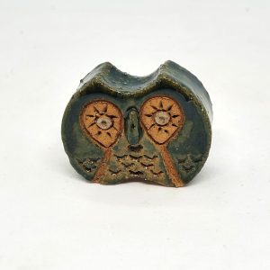 Flat Owl - Dark Green