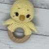 Baby Rattle - Yellow Chick