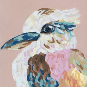 Baz the Kookaburra - Embellished Print