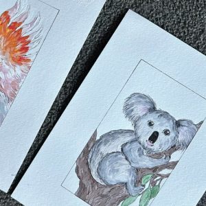 Koala - Embellished Print