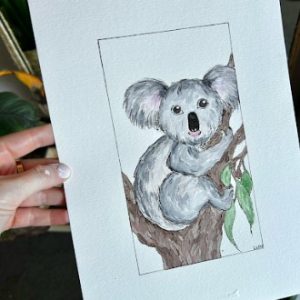 Koala - Embellished Print