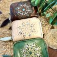 Natural Colour Mini Mandala Coin Purse