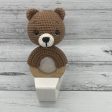 Baby Rattle – Chocolate Bear